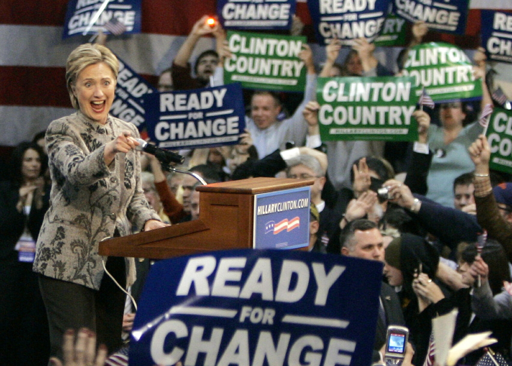 2008: Hillary Clinton